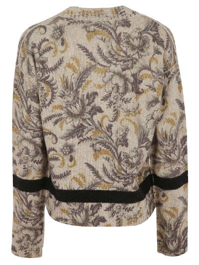 Shop Antonio Marras V-neck Sweater In Beige