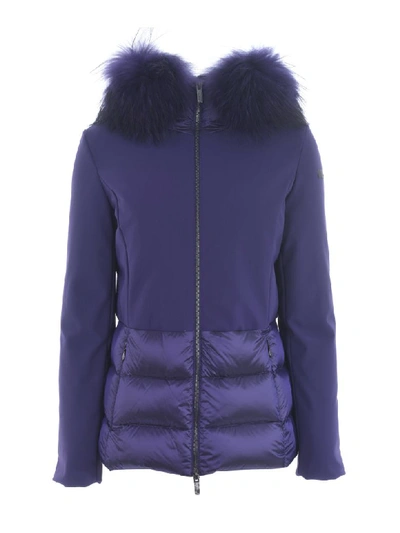 Shop Rrd - Roberto Ricci Design Down Jacket In Viola