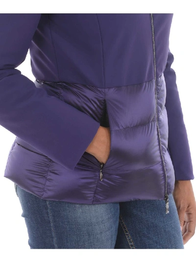 Shop Rrd - Roberto Ricci Design Down Jacket In Viola