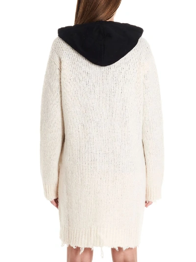 Shop Red Valentino Cardigan In White