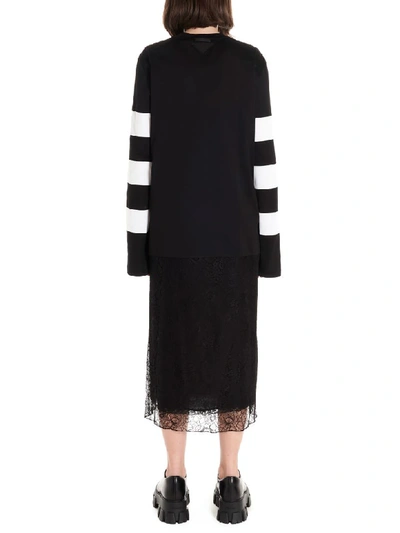 Shop Prada Bride Dress In Black