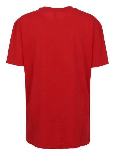 Shop N°21 T-shirt Grigia In Rosso