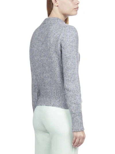 Shop Ami Alexandre Mattiussi Sweater In Heather Grey