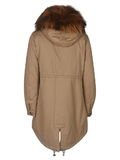 Shop Alessandra Chamonix Coat In Berige/amber