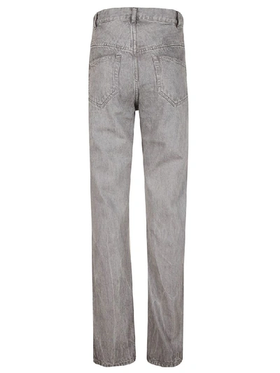 Shop Isabel Marant Dominic Jeans In Light Grey