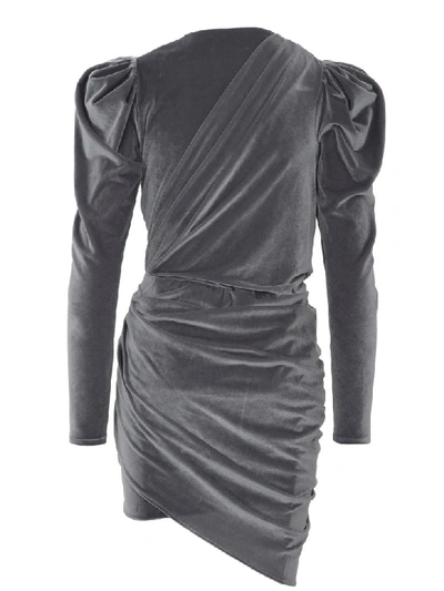 Shop Alexandre Vauthier Dress In Grey