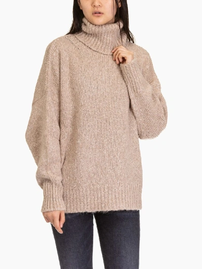 Shop Isabel Marant Étoile Shadow Sweater In Beige