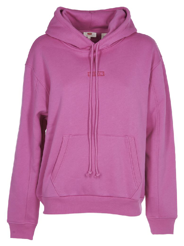 levis pink hoodie