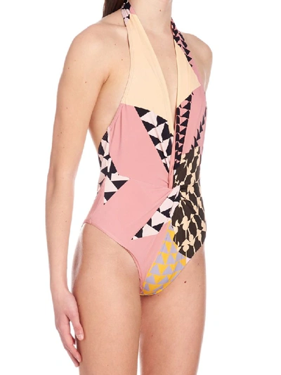 Shop Self-portrait Swimsuits In Multicolor