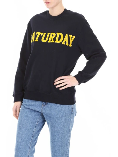 Shop Alberta Ferretti Monday Sweatshirt In Black (black)