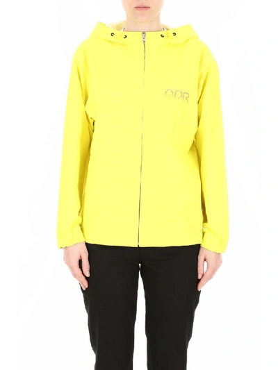 Shop Apc Drizzle Windbreaker In Jaune (yellow)