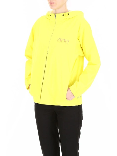 Shop Apc Drizzle Windbreaker In Jaune (yellow)