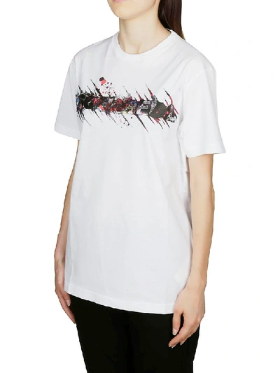 Shop Dsquared2 Print T-shirt In White