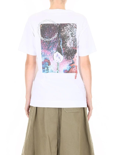 Shop Alyx Printed T-shirt In White (white)
