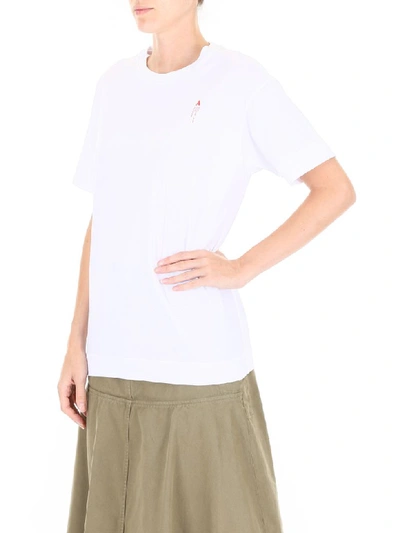 Shop Alyx Printed T-shirt In White (white)