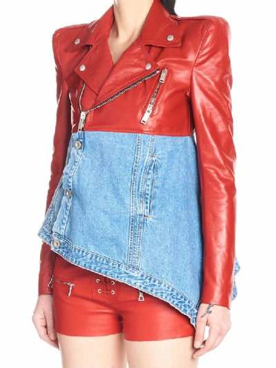 Shop Ben Taverniti Unravel Project Jacket In Red