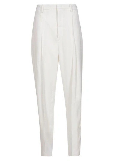 Shop Isabel Marant Poyd Trousers In White