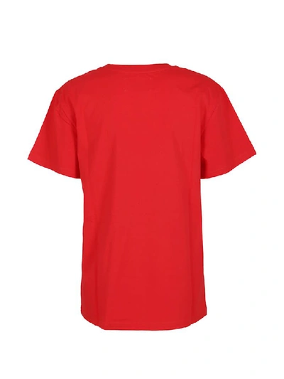 Shop Alberta Ferretti Love Me T-shirt In Red