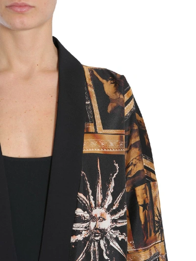 Shop Fausto Puglisi Silk Kimono In Multicolor