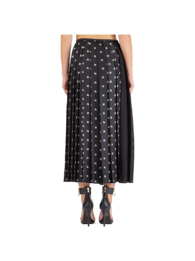 Shop Fendi Hiking Maxi Skirt In Nero