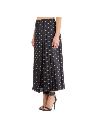 Shop Fendi Hiking Maxi Skirt In Nero