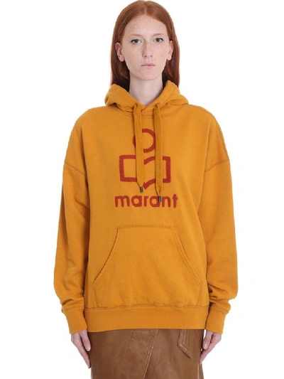 Shop Isabel Marant Étoile Mansel Sweatshirt In Yellow Cotton