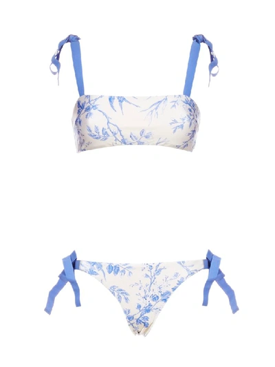 Shop Zimmermann Swimwear In Bluebird