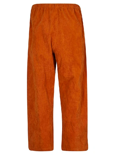 Shop A Punto B Elasticated Cropped Trousers In Orange