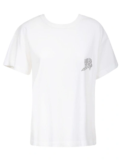 Shop Alexander Wang T High Twist Jersey T-shirt In White
