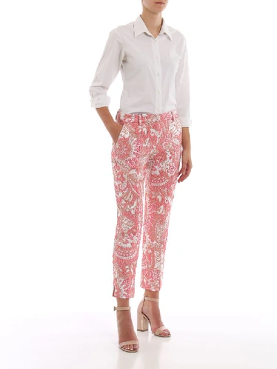 Shop Dolce & Gabbana Jacquard Pants