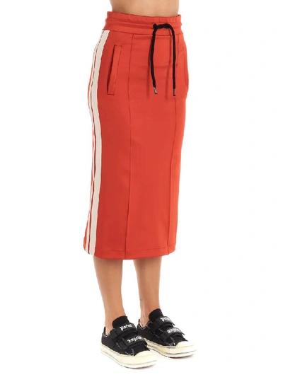 Shop Palm Angels Skirt In Red