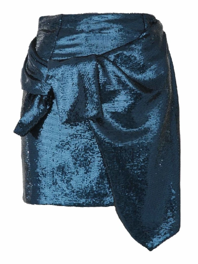 Shop Amen Skirt In Blue