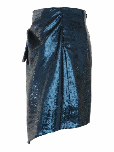 Shop Amen Skirt In Blue