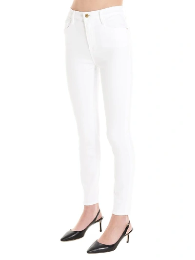 Shop Frame Ali Jeans In White