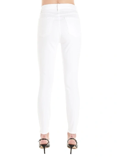 Shop Frame Ali Jeans In White