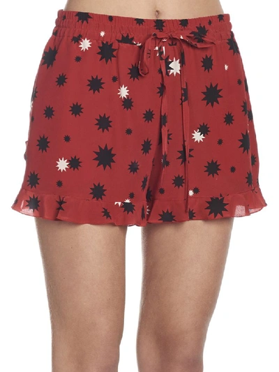 Shop Red Valentino Stelle Ombre Shorts