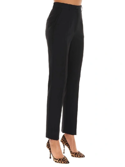 Shop Dolce & Gabbana Pants In Black