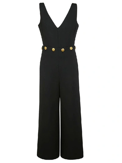 Shop Tory Burch Fremont Jumpsuit In Black