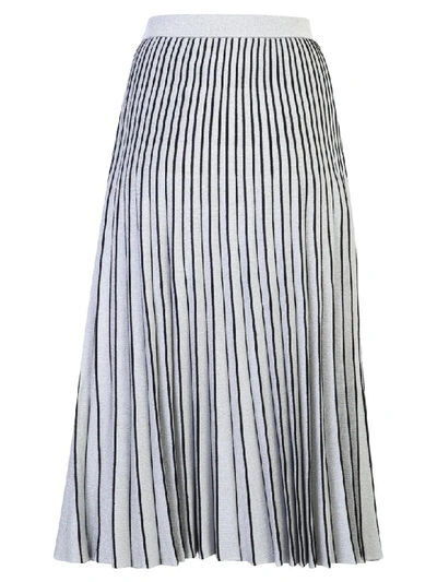 Shop Proenza Schouler Pleated Skirt In Metallic