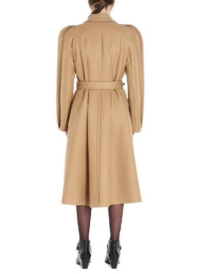 Shop Givenchy Coat In Beige
