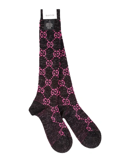 Shop Gucci Sock In Nero