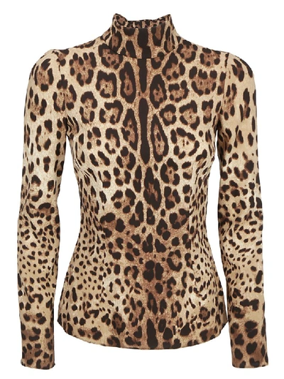 Shop Dolce & Gabbana Top In Leo New