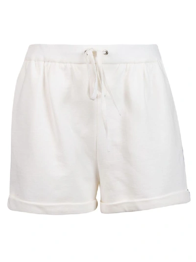 Shop Alberta Ferretti Drawstring Shorts In White