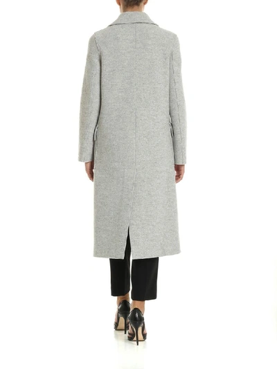 Shop Harris Wharf London - Coat In Grey