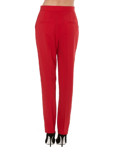 Shop Dolce & Gabbana Trousers In Red