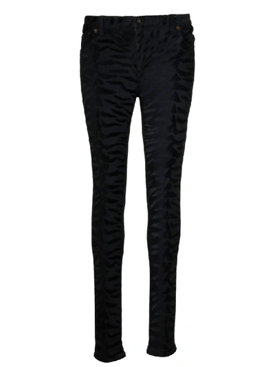 Shop Saint Laurent Jeans In Black