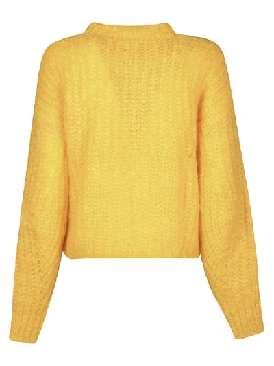 Shop Isabel Marant Inko Sweater In Yellow