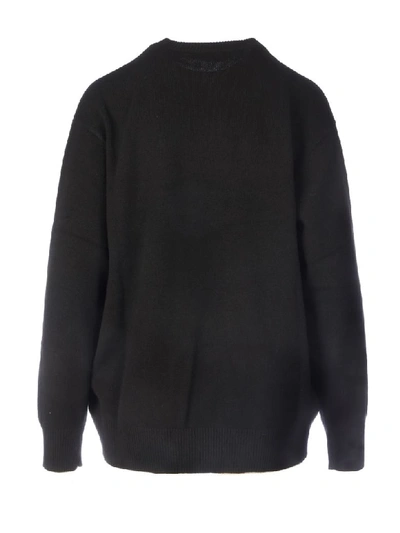 Shop Givenchy Logo Long Sleeves In Black