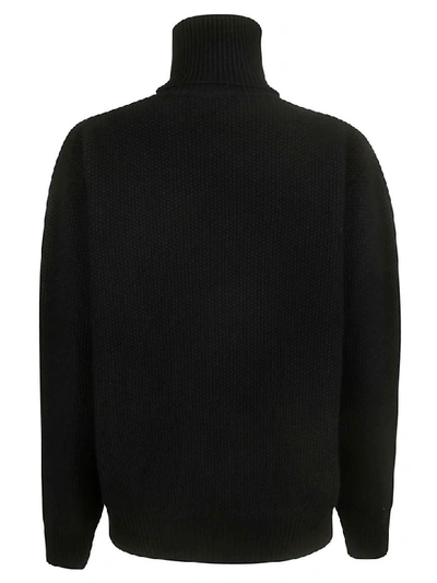 Shop Dolce & Gabbana Turtleneck Sweater In Black