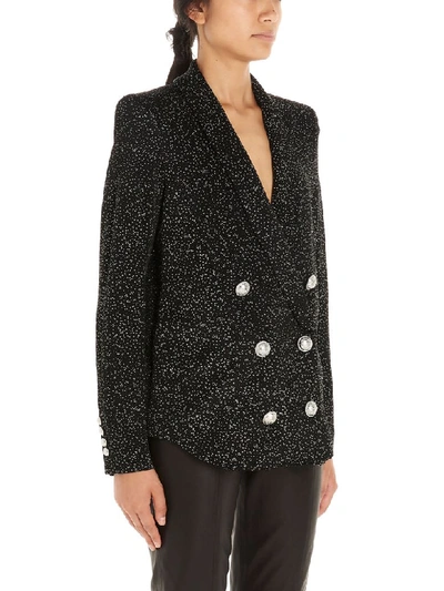 Shop Balmain Jacket In Black